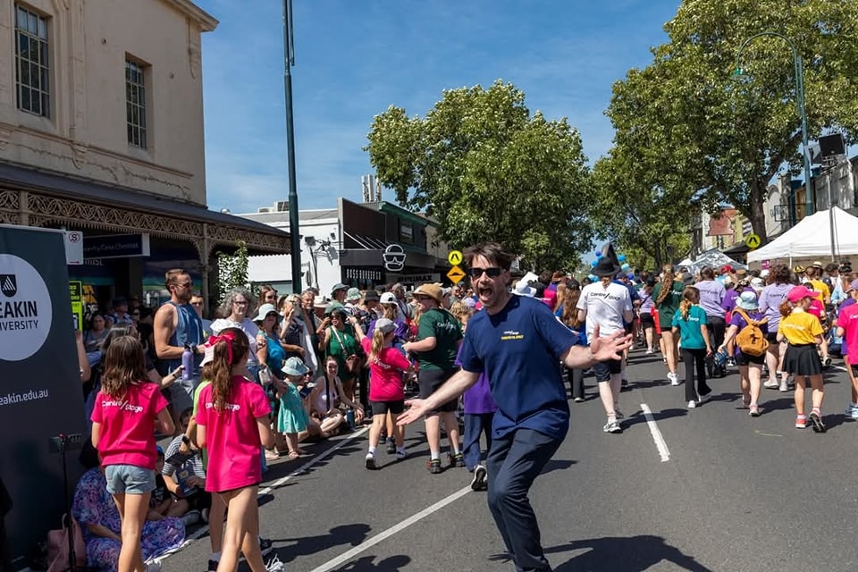 CentreStage Performing Arts Academy in the Geelong street parade